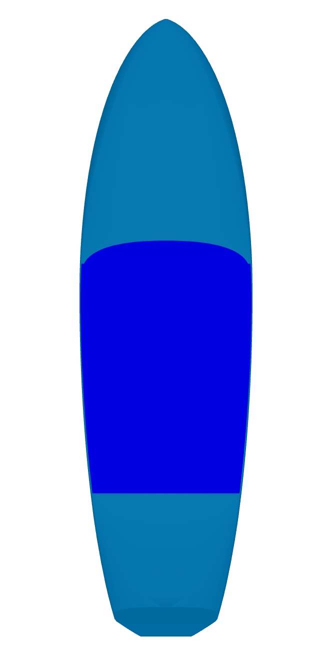 carene ronde 68 litres